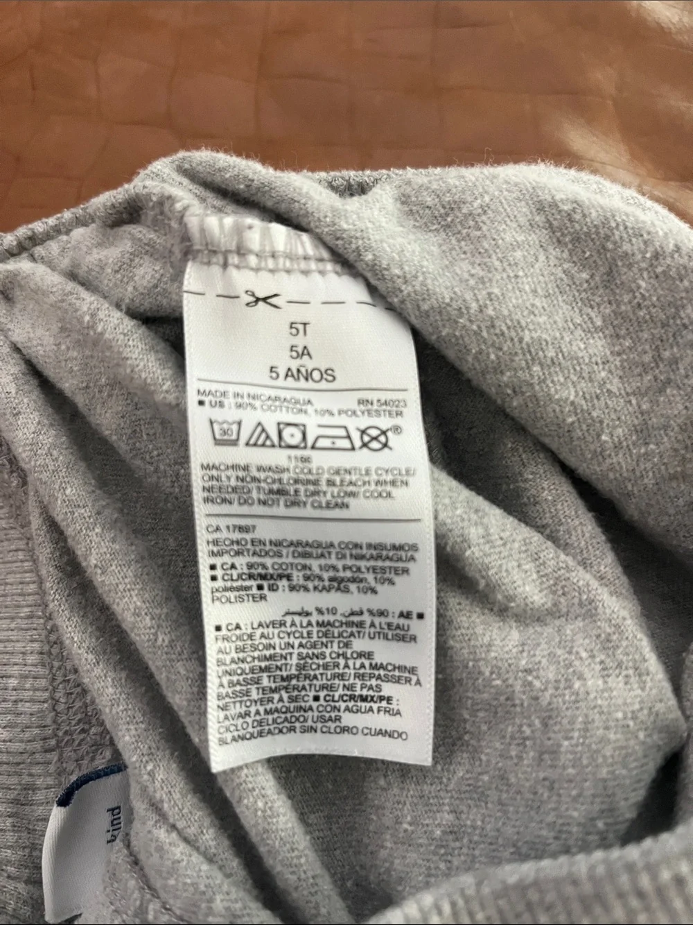 Old Navy Kids Pull-On Shorts in Black & Light Gray